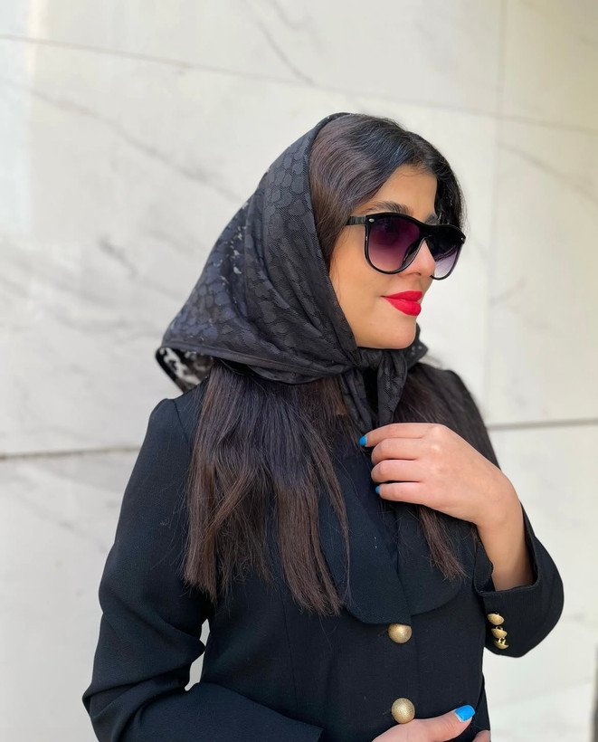 مینی اسکارف مشکی