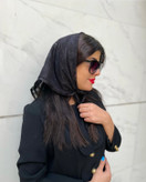 مینی اسکارف مشکی