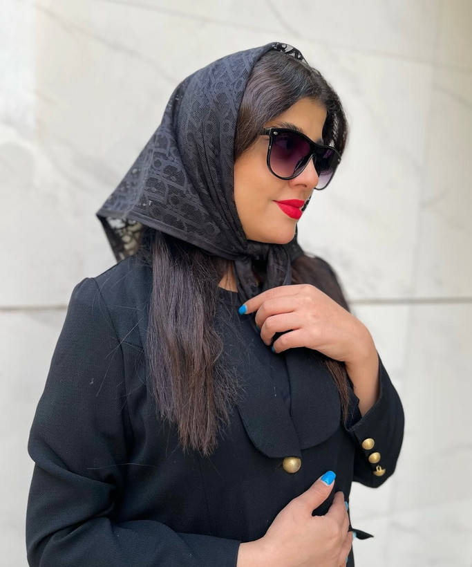 مینی اسکارف مشکی