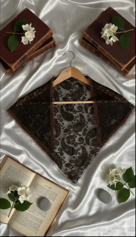 مینی اسکارف سه گوش گیپور